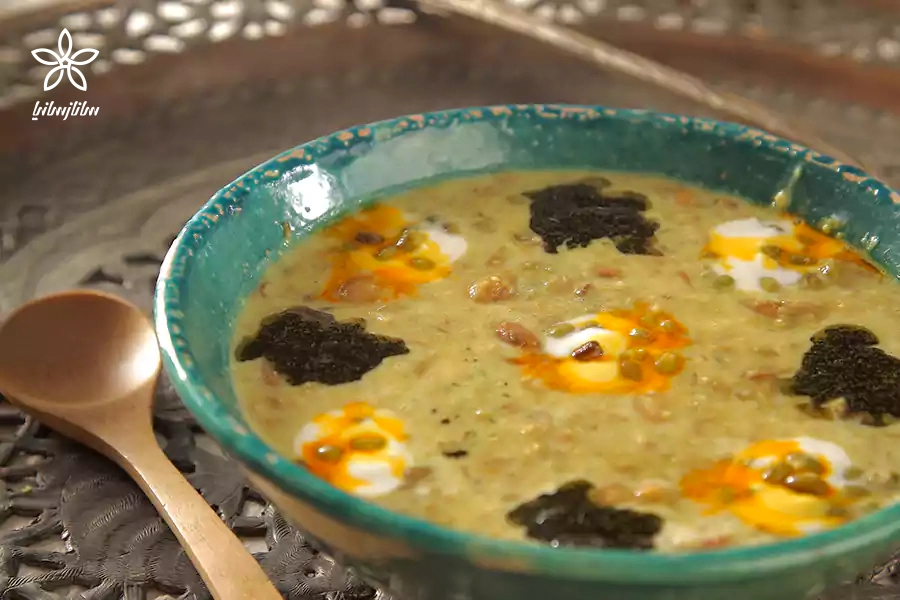 روش پخت آش ماش مجلسی